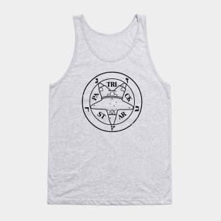 Patrick Star pentagram Tank Top